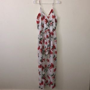 Floral romper dress